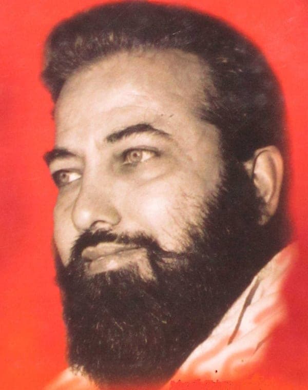 Portrait of Vikram Savarkar, former National President of the Akhil Bharat Hindu Maha Sabha